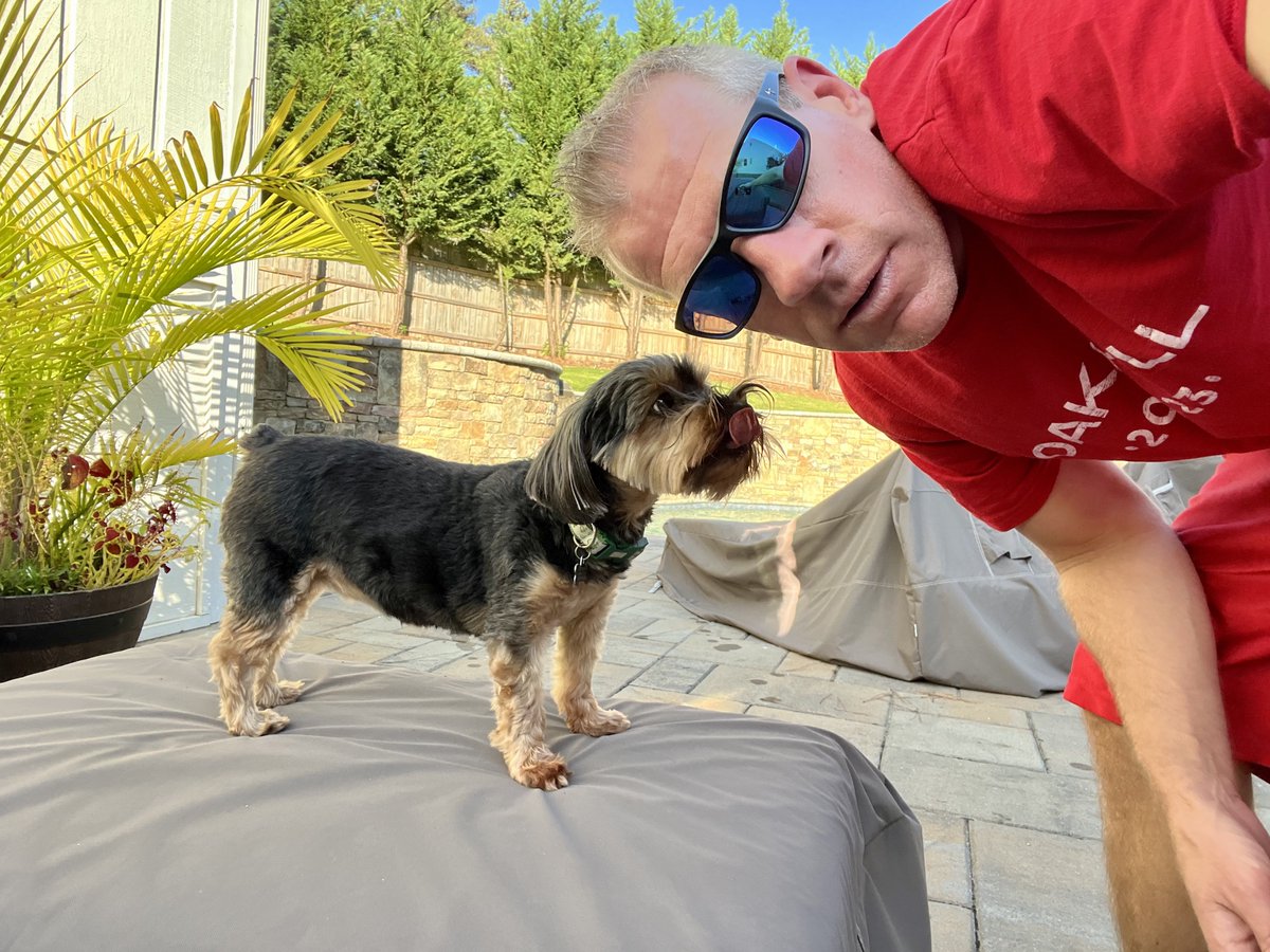 matthewcorentin's tweet photo. βA dog is the only thing on earth that loves you more than he loves himself.β
βJosh Billings
#bestpartoftheweekend @DogsOfTurf https://t.co/uYHqOLxa0R