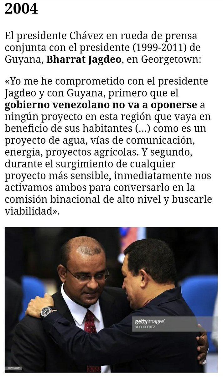 joravel58's tweet photo. Dónde estaba Maduro, Diosdado, Cilia y el  resto de revolucionarios que hoy ostentan el poder; cuando Chavez hizo estas concesiones al gobierno de Guyana?. Para ello no se nos consultó en Referéndum. Por qué ahora si? https://t.co/GqTbvaJw1Y
