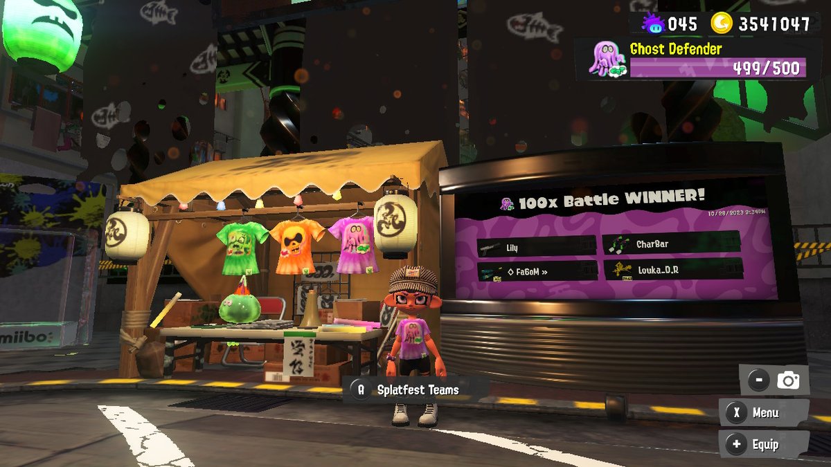 FatimahMutawa's tweet photo. #Splatoon3 #NintendoSwitch https://t.co/wEacFo1QLN