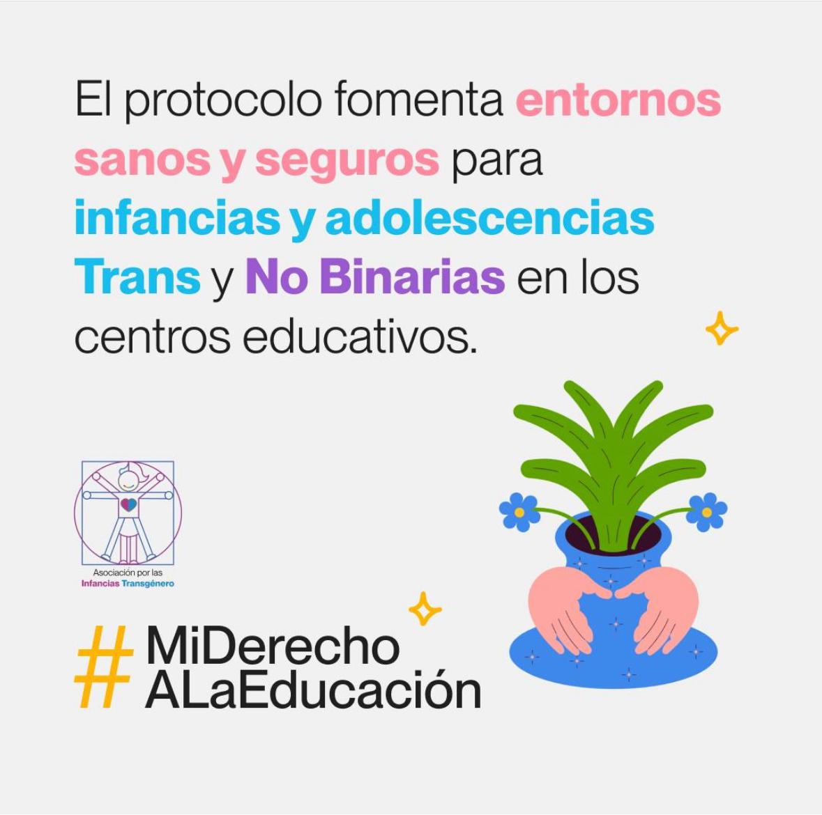 Hoy #29Oct #DíaDeLasInfanciasTrans te informamos <a href="/SEP_mx/">SEP México</a> que las personas que entienden la vivencia de nuestres hijes, son sus compañeras y compañeros de clase.
Por eso debes emitir un protocolo para que docentes también entiendan. #MiDerechoALaEducación  

<a href="/COPRED_CDMX/">COPRED CDMX</a> <a href="/CONAPRED/">Conapred</a>