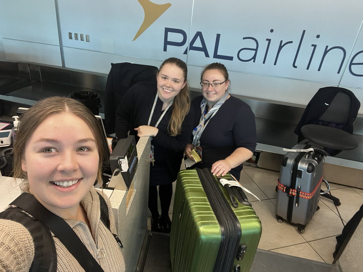 chrayl4's tweet photo. #observationlabrador2023 
Post 1/3 for Scavenger Hunt 
@NLESDCA 

1. Selfie with PALairline employees
2. Culturally Significant place: Fish Plant
3. No Northern Lights visible 
4. Co curricular event: Cafe and Book fair
5. Staff an coop teacher at WGA https://t.co/YOU0ydGPAt