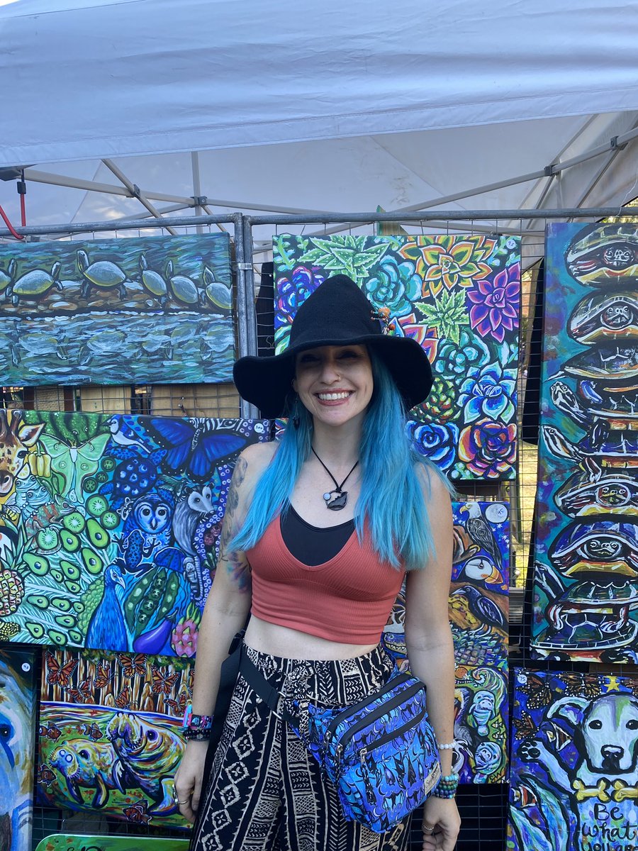 MaiaL37's tweet photo. Meet artists like @sammwehmanart at the Micanopy Fall Festival. Wehman has been a full-time artist for five years and makes custom pet portraits and animal artwork. #artist #localbusiness #micanopyfallfestival https://t.co/ajue4yD5Ms