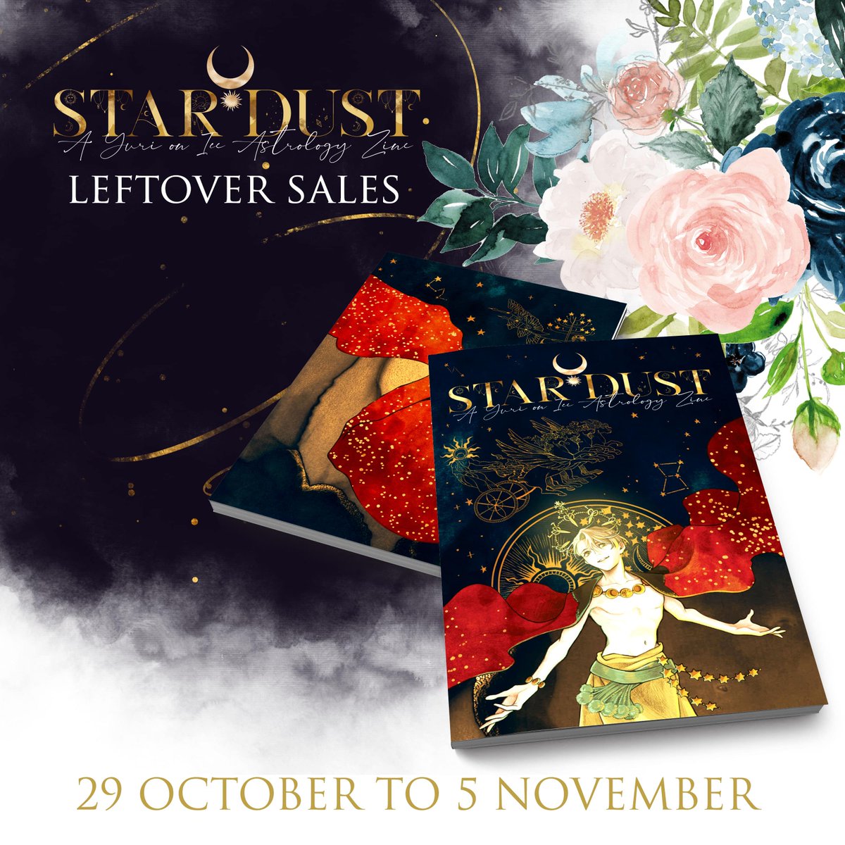 📢Leftover sales of the #YuriOnIce Star*Dust zine are open until Nov. 5th!

✨Special Giveaway✨ 
One random order will win this super adorable standee designed by Zenphoenixa <a href="/ArtAnnabel/">Annabel Lee Art (Zenphoenixa)</a>! Any order that contains a physical item qualifies!

💫STORE🌟yoistardustzine.ecwid.com
