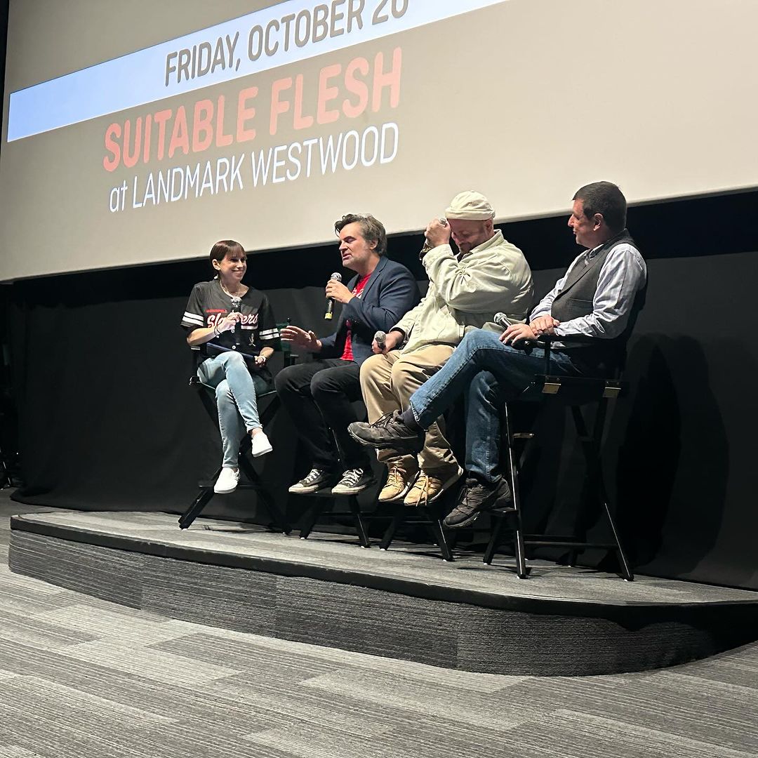 We did it! That’s a wrap on the Scary Perri Horror Series at Landmark Theatres! Four favorite horror movies with four impossibly kind and talented directors.

HUGE thanks to David F. Sandberg, Todd Strauss-Schulson, Michael Dougherty &amp; Joe Lynch for taking the time to celebrate