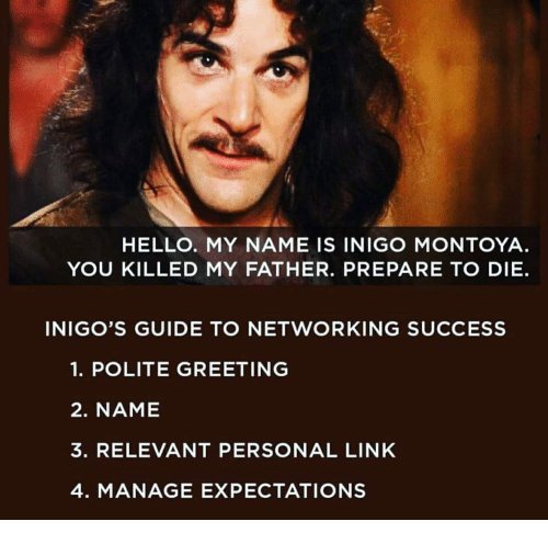 This is my new template for networking...