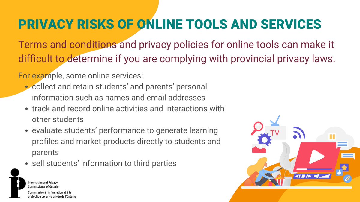 Calling all educators! Online tools and social media offer endless educational possibilities but protecting student privacy in this tech-driven era is crucial. Embrace the digital classroom and safeguard your students' privacy online. Explore our factsheet:ow.ly/qJ5750Q093H