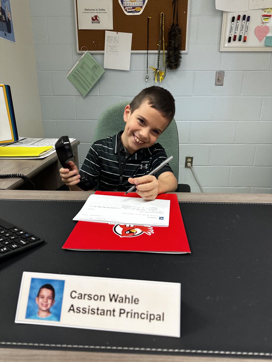 Carson is working hard to raise money to support his school! He would love any help you are able to provide. He is trying to earn one of the top spots to be assistant principal for the day again this year. 

mybooster.com/v3/dash/2ZEnlf…