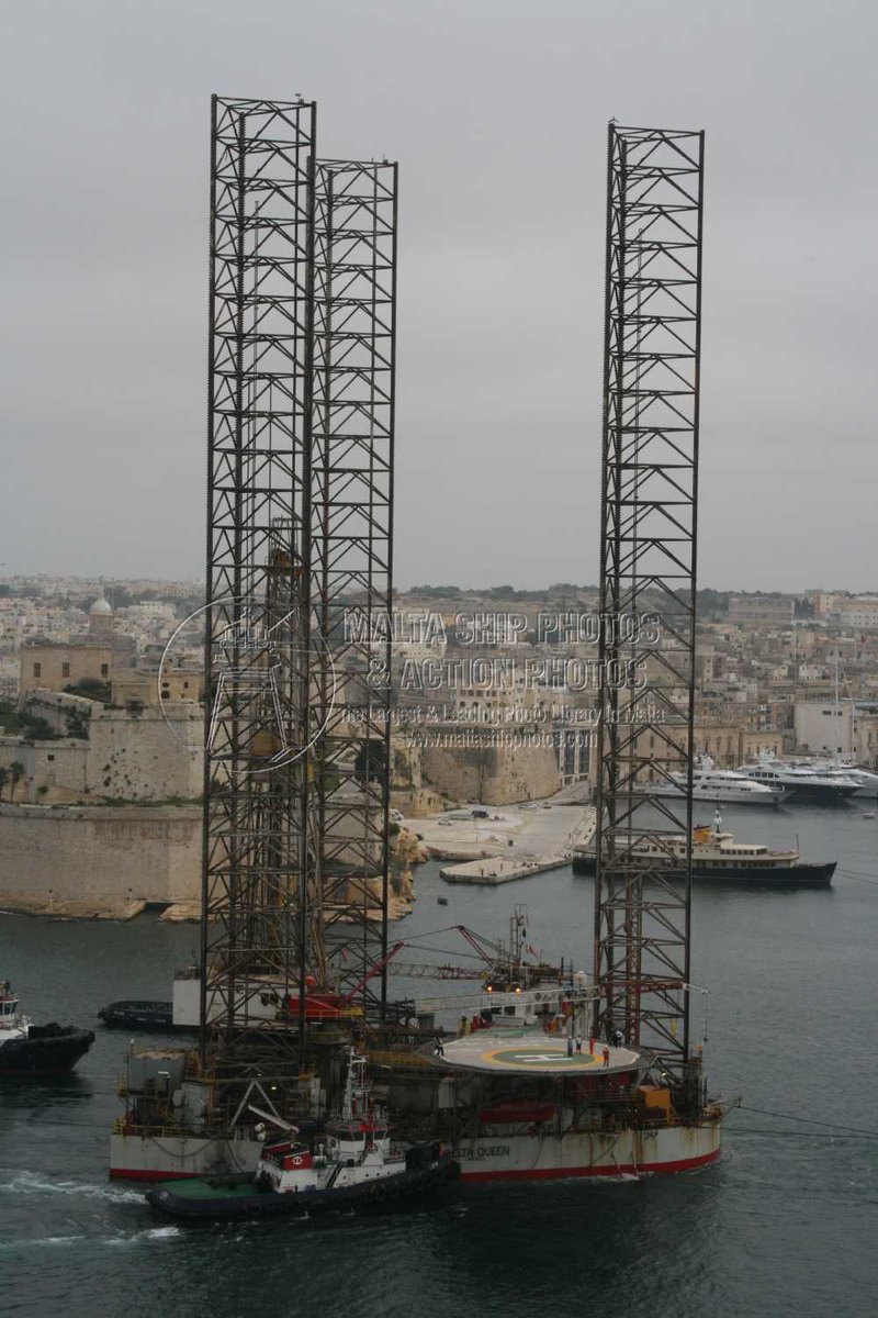Shipguru's tweet photo. #Swedishbuilt #jackuprig #DELTA_QUEEN #entering #grandharbourmalta - 03.11.2008 - https://t.co/nfgboxc3g3 - NO PHOTOS can be used or manipulated without our permission https://t.co/IrVav7sJNz