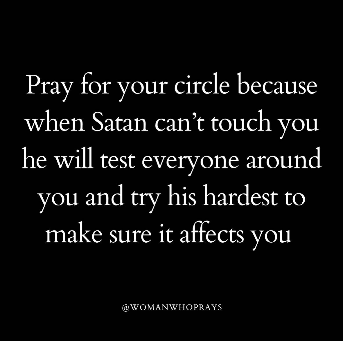 Keep praying for your close ones.