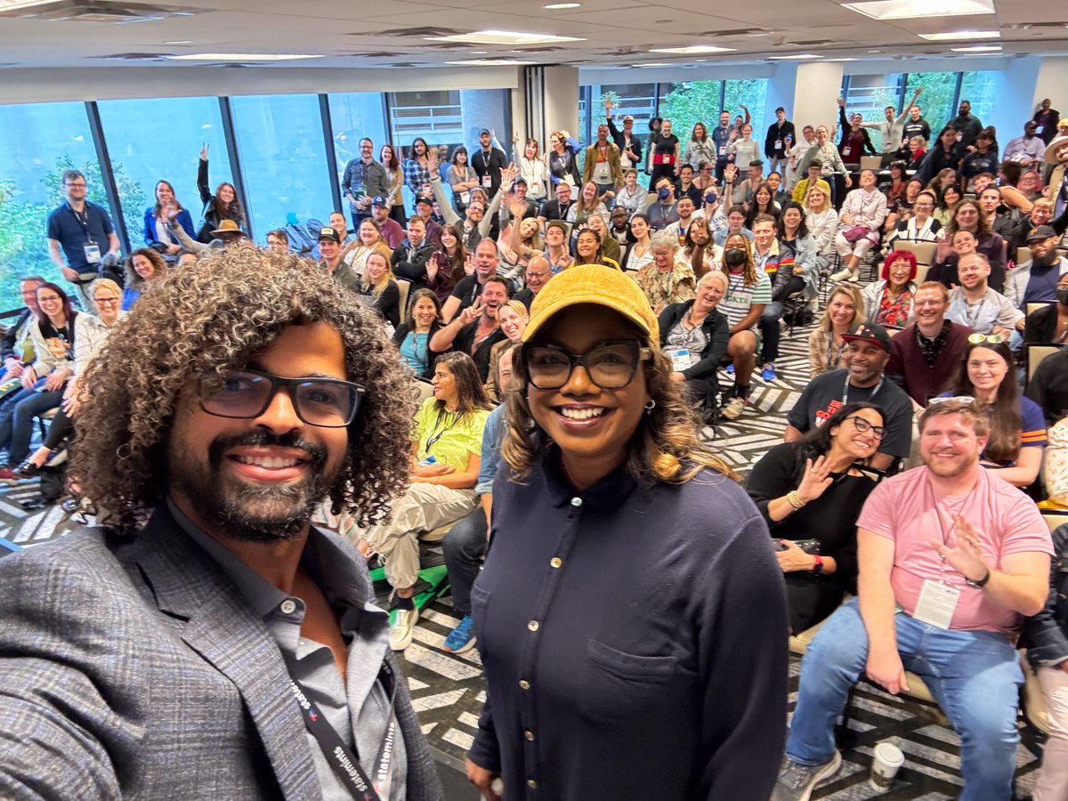 A great full-circle moment moderating a panel with the incomparable @wendycalhoun. We met 5 years ago when I was in the audience for a panel of hers. This year, we exchanged anecdotes and she told so many funny, educational and incredible stories. <a href="/austinfilmfest/">Austin Film Festival</a> #AFF30