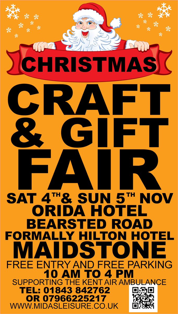 We are here next weekend in Maidstone, come and support local artisans &amp; get some fabulous Christmas gifts 👌
Also we have a Prince 🤴 from Nigeria coming with his artwork (Prince Abimbola) please tell all your friends 👍