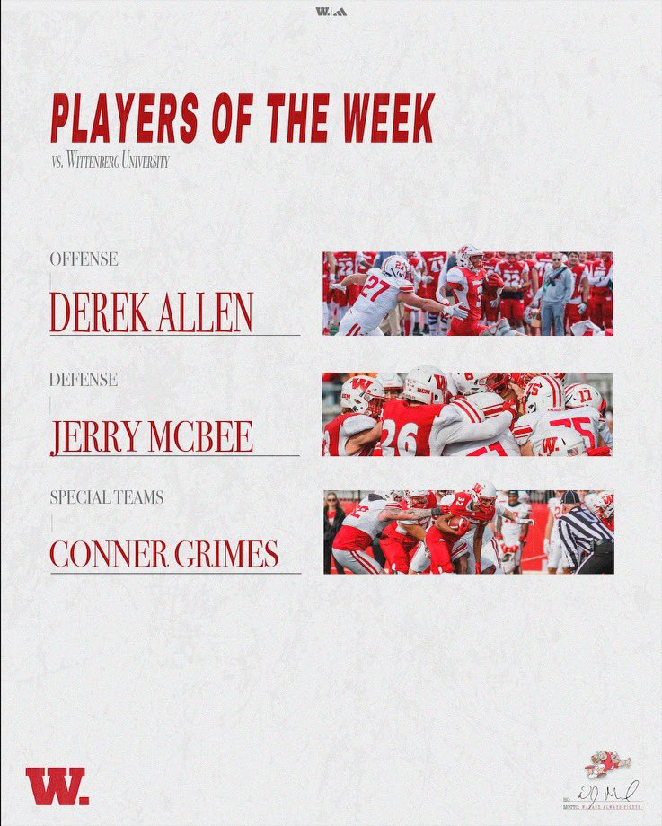 Wabash College Football tweet media