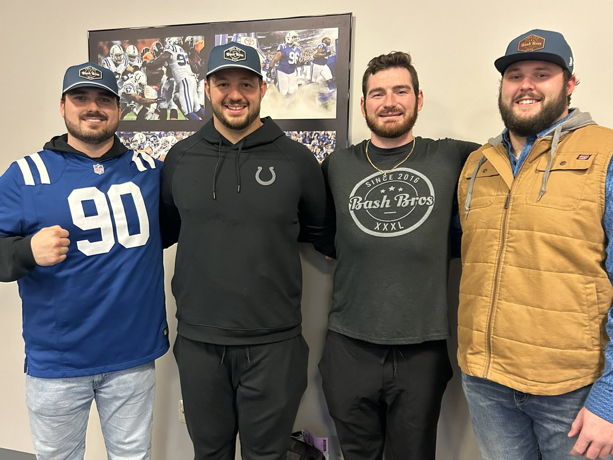 Bash Bros <a href="/josh_sills72/">josh sills</a> <a href="/ikeboettger/">Ike Boettger</a> repping the bash gear on gameday! Get your gear on Halloween day and start BASHING life with us! #BASH #2moreDays