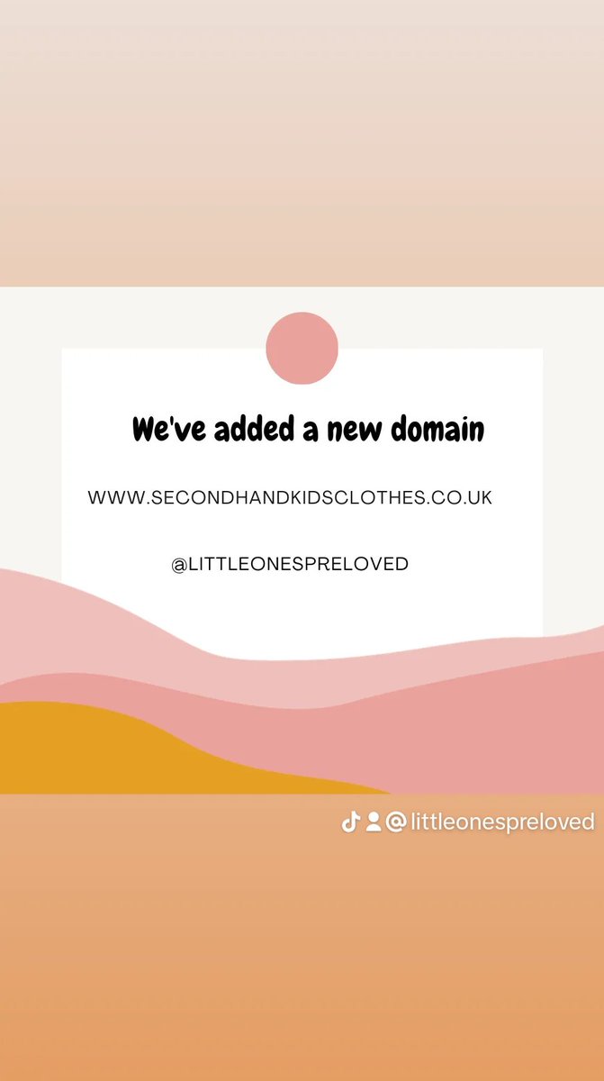 Little Ones Preloved #SBS Winner tweet media