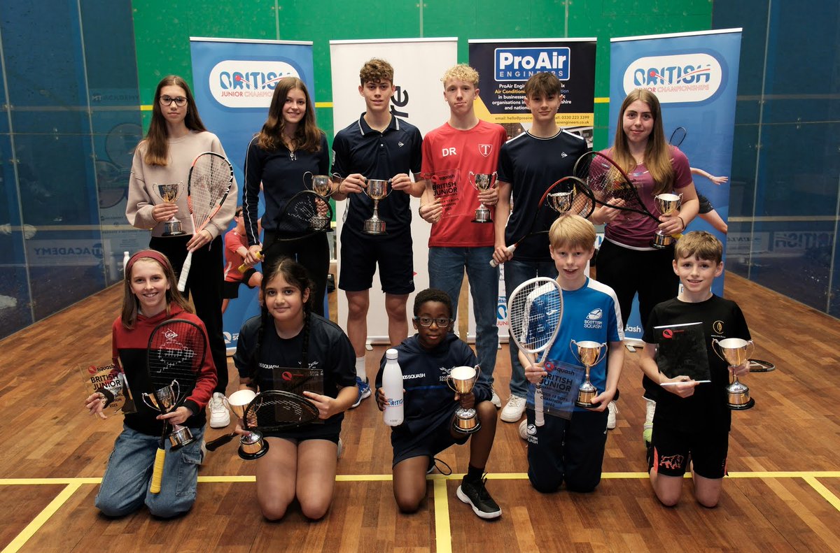 ProAir British Junior Championships (@bjcsquash) on Twitter photo ๐คฉ The 2023 ProAir British Junior Championships came to its conclusion today, with Jonah Bryant and Amelie Haworth lifting the Boys and Girls Under 19 Don Sanderson trophies in Sheffield ๐
Read our full report from <a href="/AbbeydaleSquash/">Abbeydale Squash</a> โก๏ธ tinyurl.com/mu4uv9aa
#BJC2023 ๐คฉ The 2023 ProAir British Junior Championships came to its conclusion today, with Jonah Bryant and Amelie Haworth lifting the Boys and Girls Under 19 Don Sanderson trophies in Sheffield ๐
Read our full report from <a href="/AbbeydaleSquash/">Abbeydale Squash</a> โก๏ธ tinyurl.com/mu4uv9aa
#BJC2023