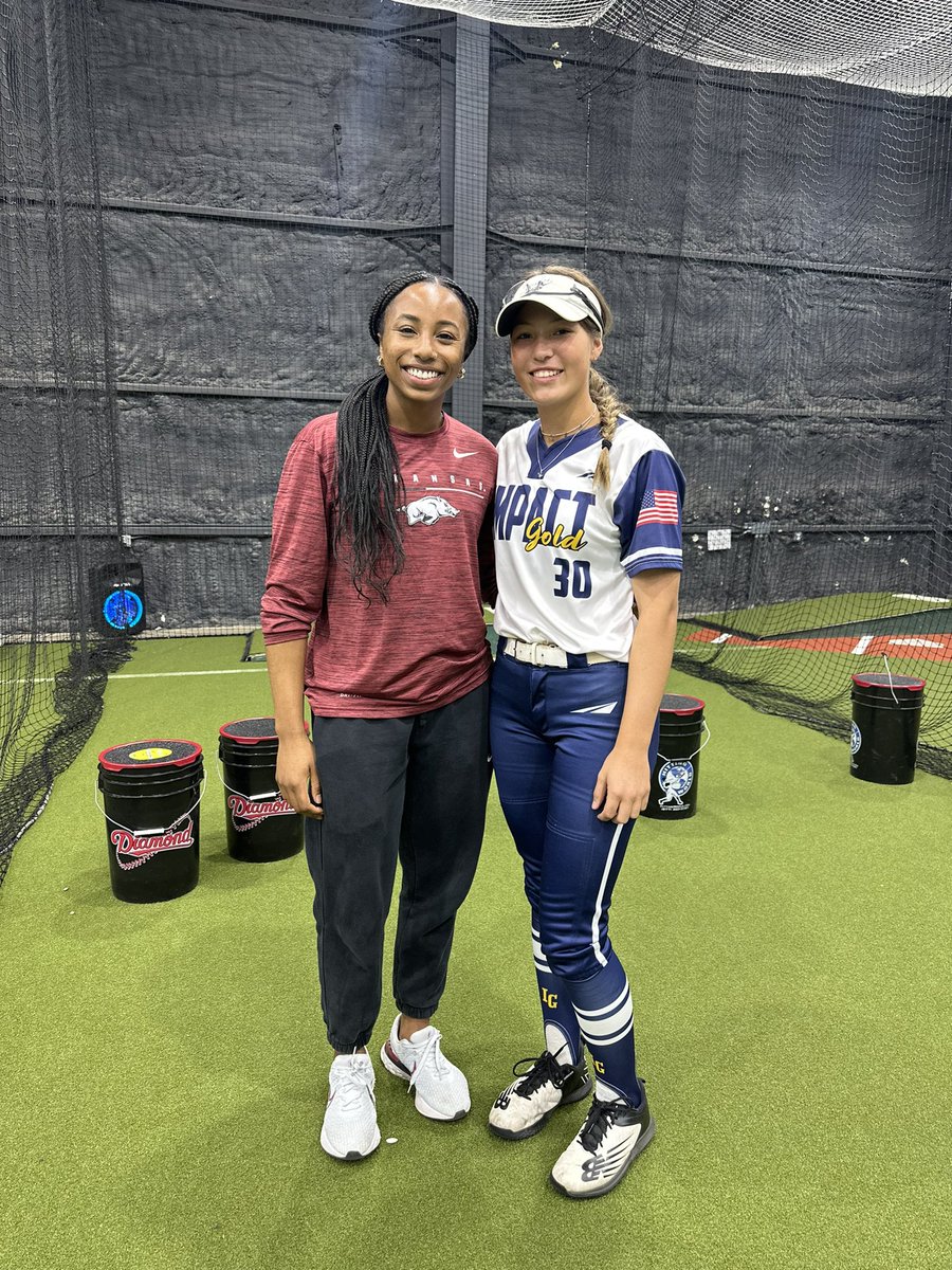 Made the most of what we could at the CCSC showcase camp thanks to the rain. I want to thank all of these amazing coaches for making this camp possible. I learned so much and had a blast. Thank you! <a href="/RazorbackSB/">Arkansas Softball</a> <a href="/HillCollegeSB/">Hill College Softball</a> <a href="/TexasSoftball/">Texas Softball</a> <a href="/LCUSoftball/">LCU Softball</a>