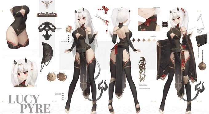I designed Lucy's newest outfit!! Thanks for commissioning me! 
