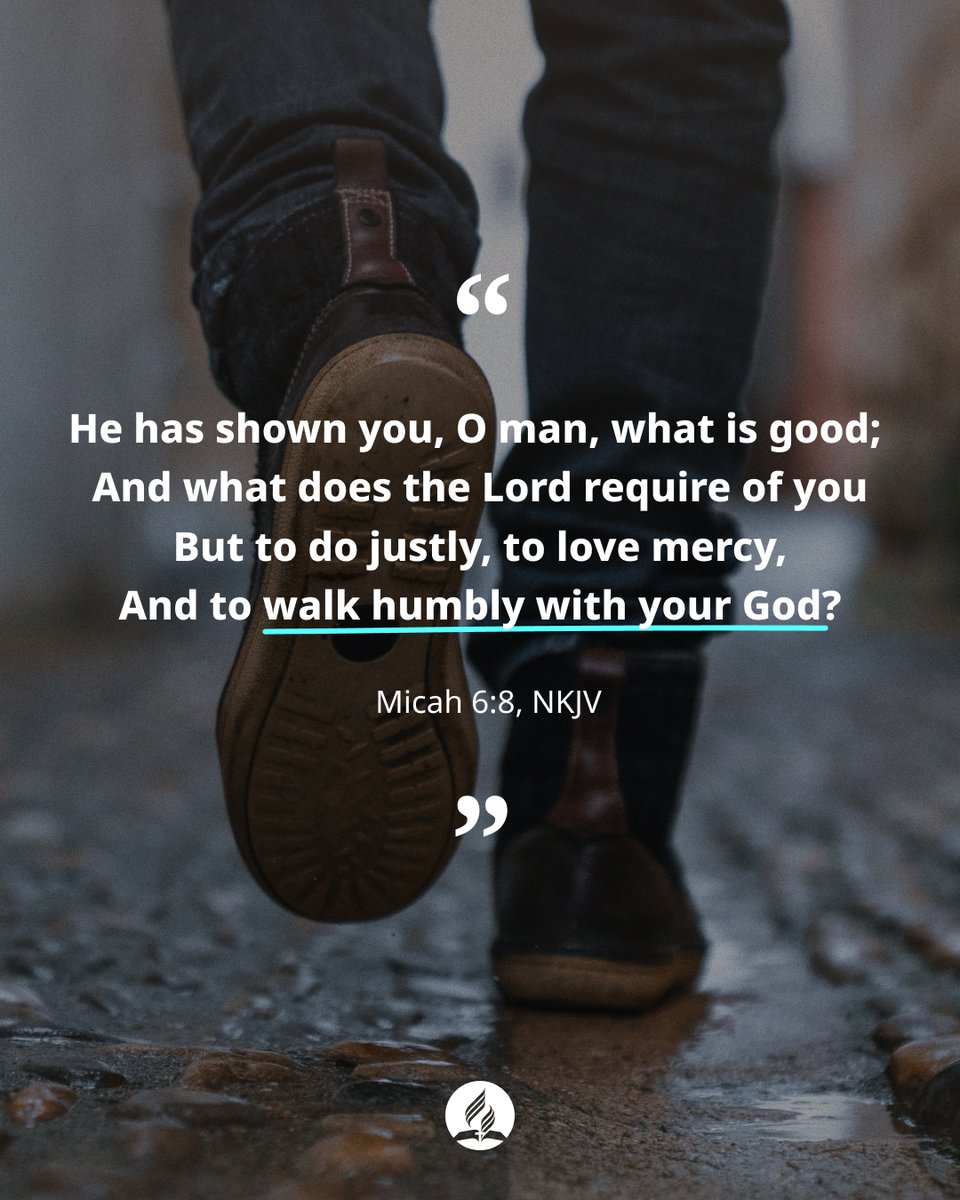God requires us to be humble and merciful as we represent Him every day.
#Humility #HumbleHeart #Bible #BibleStudy #AdventistChurch