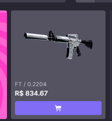 oi gente to vendendo essa m4a1 printstream,
preço dm
rt=❣️