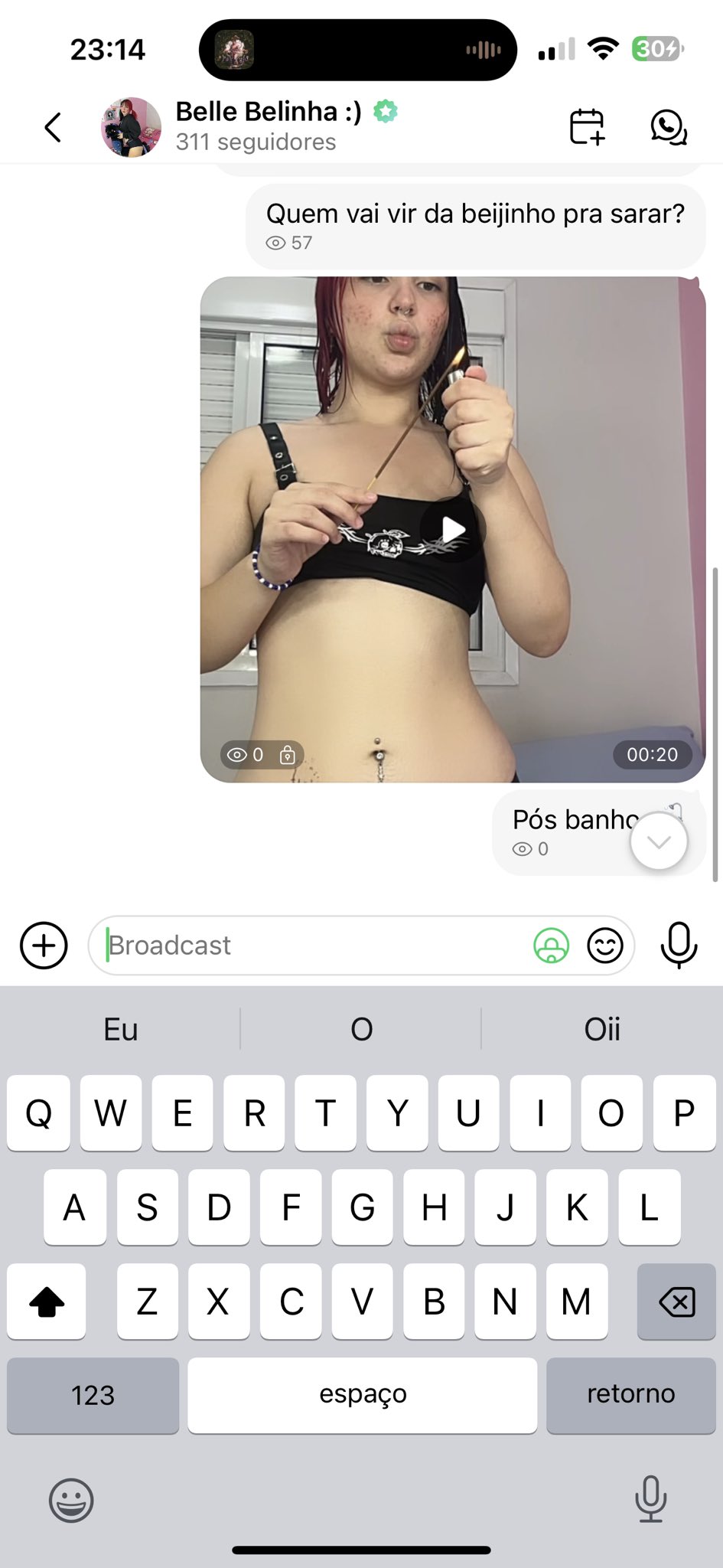 belle belinha auf X: „Postei vídeo novo no Quack :) t.coEB7IzYo2DH  t.coihB21YLKhr“  X