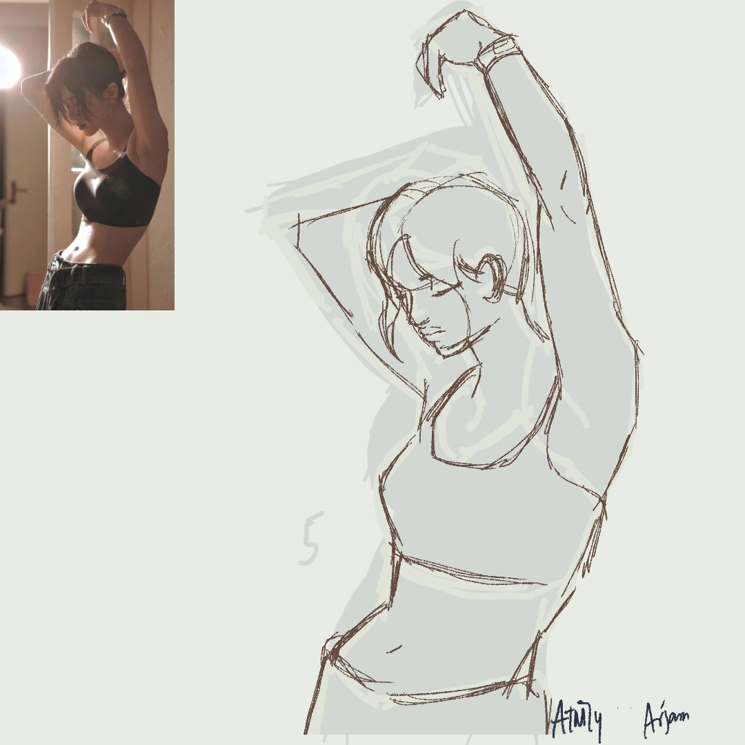 AimzyArts's tweet photo. ART JAM! - with 
@juuuuukeonleh

DYNAMIC POSE STUDY  2

#artjam #digitalart #CLIPSTUDIOPAINT  #sketch #illustration #pose #model #anatomy #dynamicpose #gesturestudy #webskomph #discord #viekk https://t.co/VHikrHwHQQ
