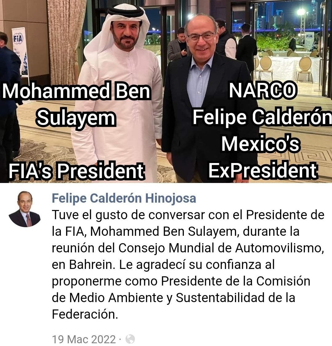 JosRami35361876's tweet image. Simplemente dejaré esto aquí por este criminal no puede estar libre 🤬#Formula1WorksWithNarcos