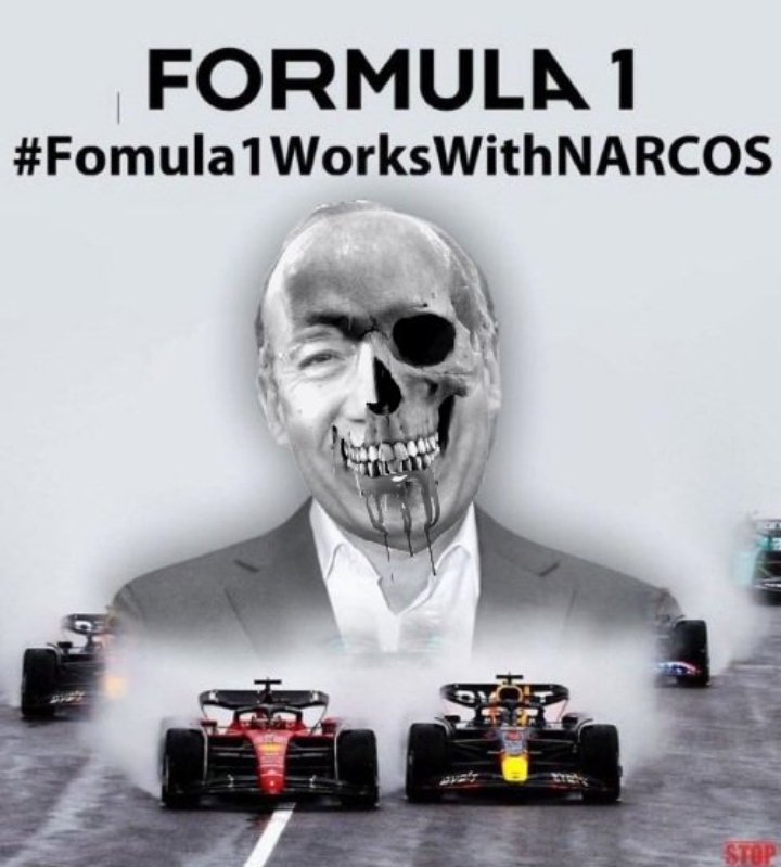 JosRami35361876's tweet image. Simplemente dejaré esto aquí por este criminal no puede estar libre 🤬#Formula1WorksWithNarcos