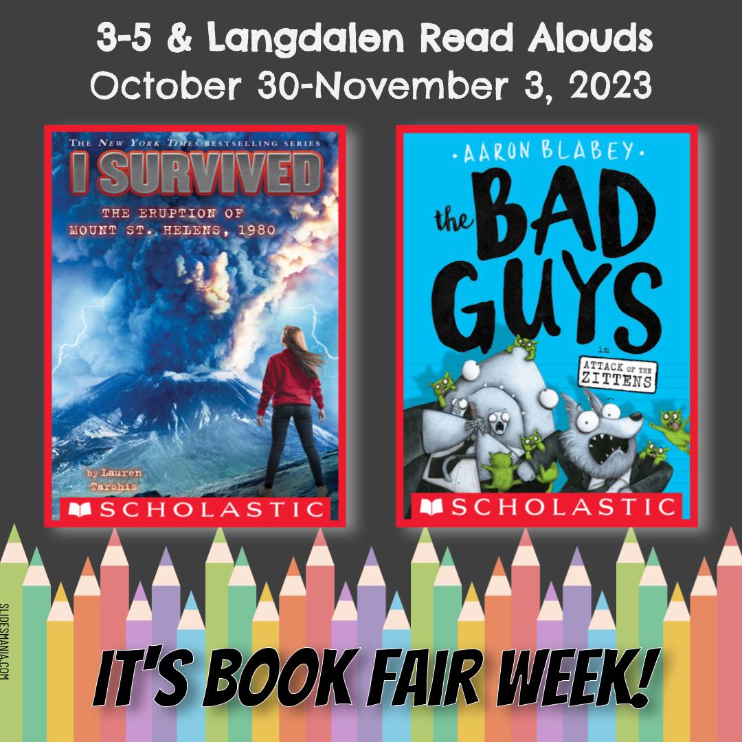 tcelaures's tweet photo. Book Fair favorites this week. Check your child’s library day. They will be shopping Tu, Wed, and Thurs during library class. Mr. Pfrimmer’s class  will be coming on TUESDAY. Set up an eWallet at our book fair site! https://t.co/rXnkfHcPdS @TwinCityPTA @stanwoodcamanosd @scsd_401 https://t.co/qCh4hJC806