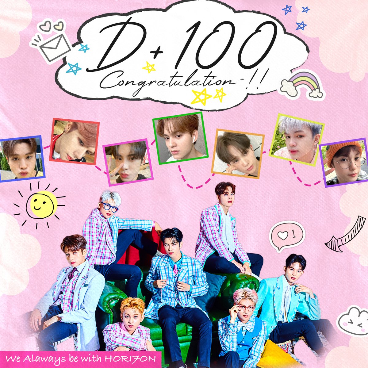 🎉HORI7ON DEBUT 100DAY🎉

HORI7ON의 데뷔 100일을 축하합니다!

#HORI7ON #호라이즌
#HORI7ON_DEBUT_100DAYS