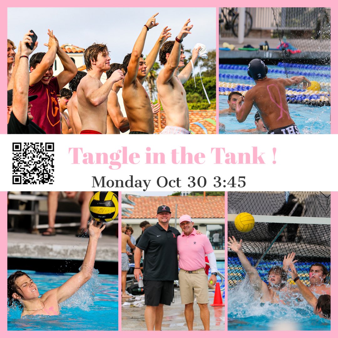 boulevardsteph's tweet photo. Tangle in the tank is tomorrow !!! #bethere #giveback scan the code to donate today ! Link in bio @ljhs.sports https://t.co/SKZhbqRuqI