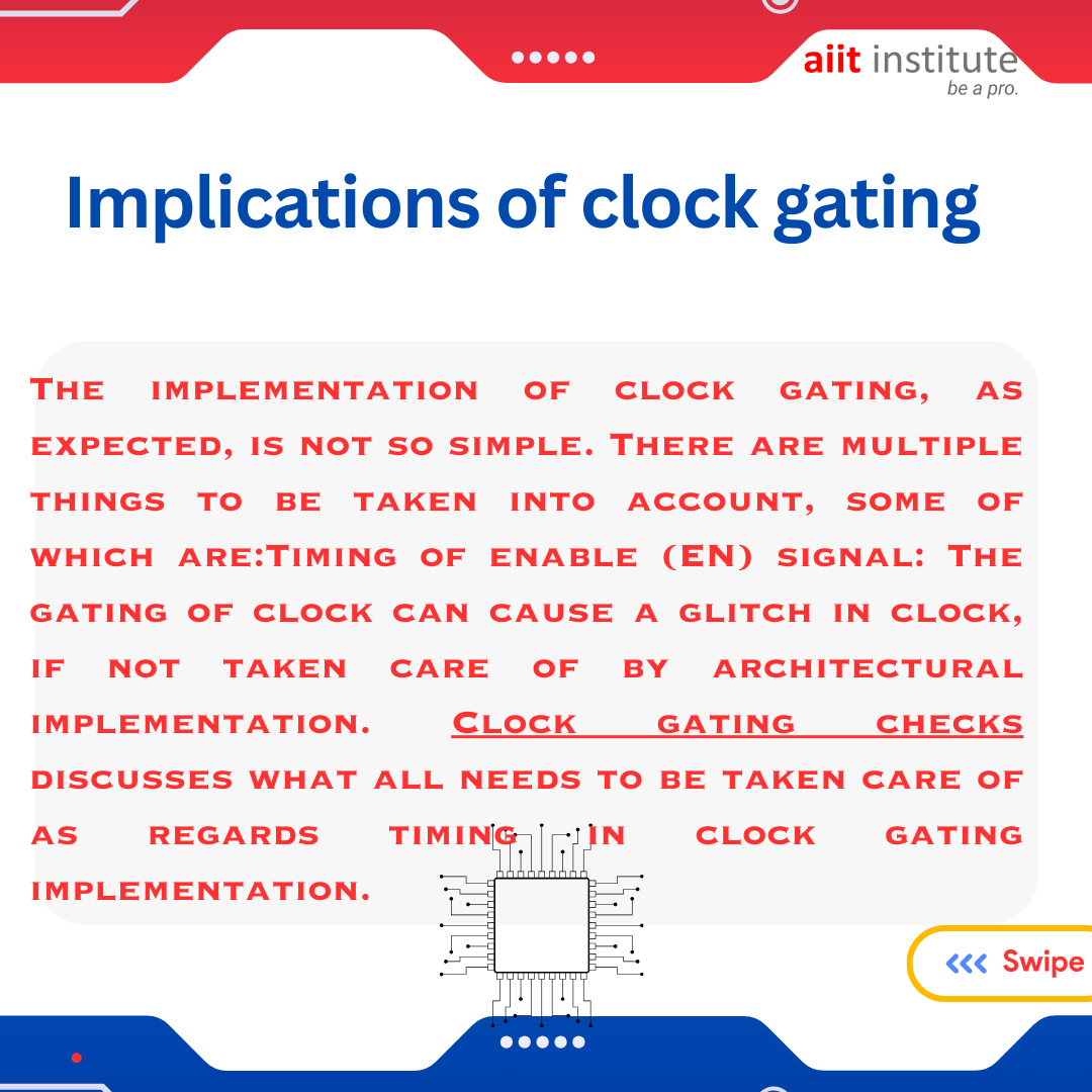 AIIT_INSTITUTE's tweet photo. ~CLOCK GATING BASICS~
.
.
.
#aiitinstitute #vlsi #vlsicareer #vlsitraining #vlsijobs #semiconductor #training #bangalore #google #design #offlineclasses https://t.co/1To2AvaBAQ