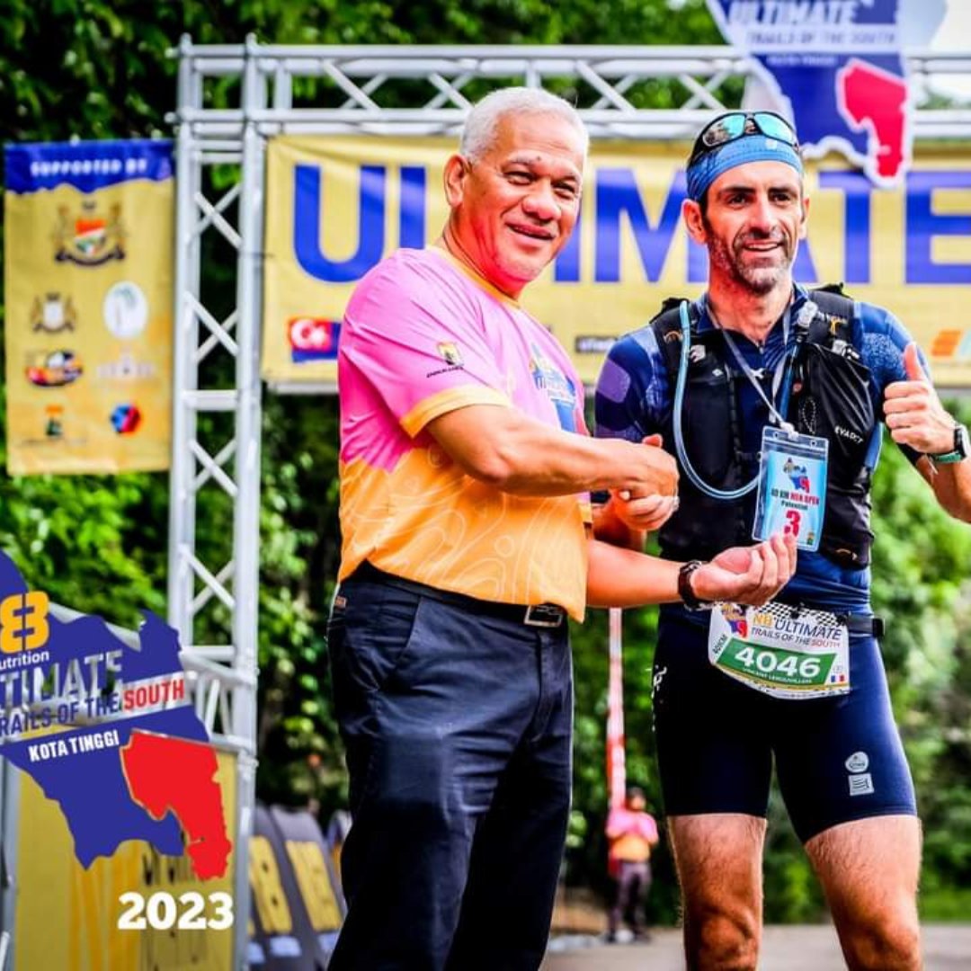 StShattuck's tweet photo. This year, Mr. Vince (PE teacher) challenged himself once more in the wild jungles of Kota Tinggi and clinched 3rd place in the 40km trail run. It's all about pushing boundaries, staying active, and embracing adventure.
If you set your mind to it, you can do it! https://t.co/QhKcUW9NUf