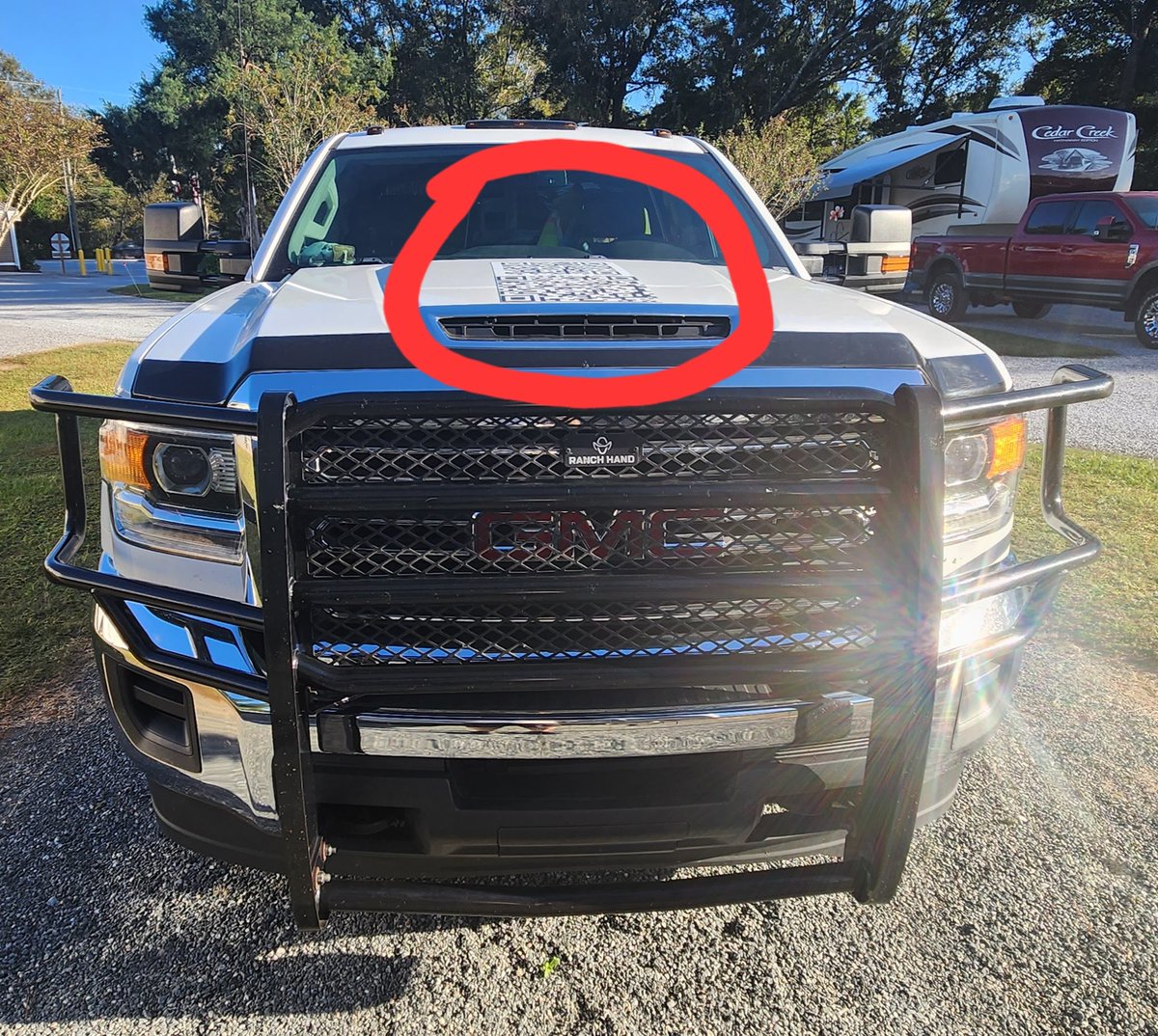 vmyths's tweet image. Yesterday, when I applied my QR code magnets with the #EICAR #antivirus test string and the #Log4Shell PoC, the RVers holding a party across from me asked what the QR codes do. I said "they infect toll booth databases twenty years in the future."😈 I got a few laughs!