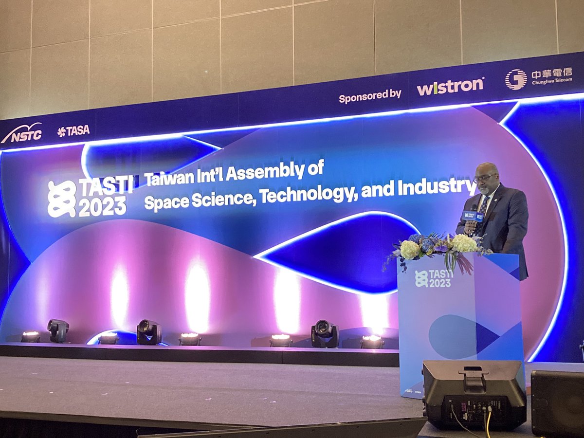 MarcJulienne's tweet photo. #TASTI kicking off with forewords by Dr Wu Jong-Shinn, DG of @TASA_Taiwan, and a keynote speech by Dr Michael C. Morgan, US assistant secretary of commerce for environmental observation and prediction @NOAA https://t.co/s9k8Zt1Uyf