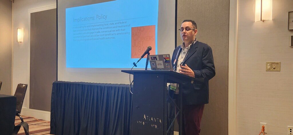 BurBur4Eva's tweet image. The #CSWE23 Conference was amazing! I presented on sex work (twice!) and it was so well-received. I will never tire of advocating for the rights, safety, and dignity of sex workers through my research and scholarship. #sexworkiswork #rightsnotrescue #endthestigma