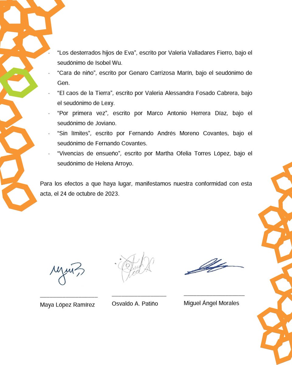 Aquí les presentamos al ganador del Concurso de Cuento de Ciencia Ficción📚🤗🥳👏🧡 #UACM #FestivalSemillas2023 #CienciaFicción #Cuento #CDMX2023 #Cultura #Arte #Escritores