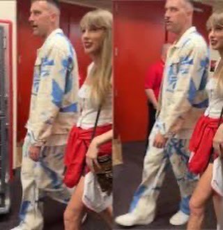H_Squared's tweet photo. We never go out of style 🏈🎤🎃 #happyhalloween #TaylorSwift #TravisKelce #taylorandtravis4ever https://t.co/yk3nZNFrp8
