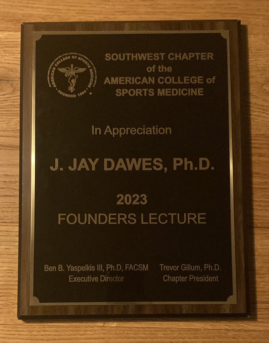 Thanks so much to the southwest <a href="/acsm/">Ana Carla</a> chapter for inviting me to speak this weekend on working with tactical athletes!Will never forget the experience! 
<a href="/OSUTacFAN/">Tactical Fitness & Nutrition</a> <a href="/okstate_ehs/">OSU College of Education and Human Sciences</a> #FirstResponders