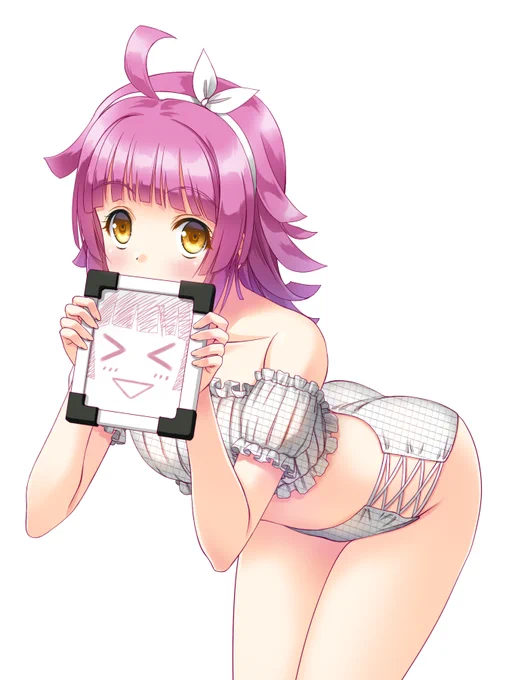 璃奈ちゃんボード「てれてれ」 #虹ヶ咲
