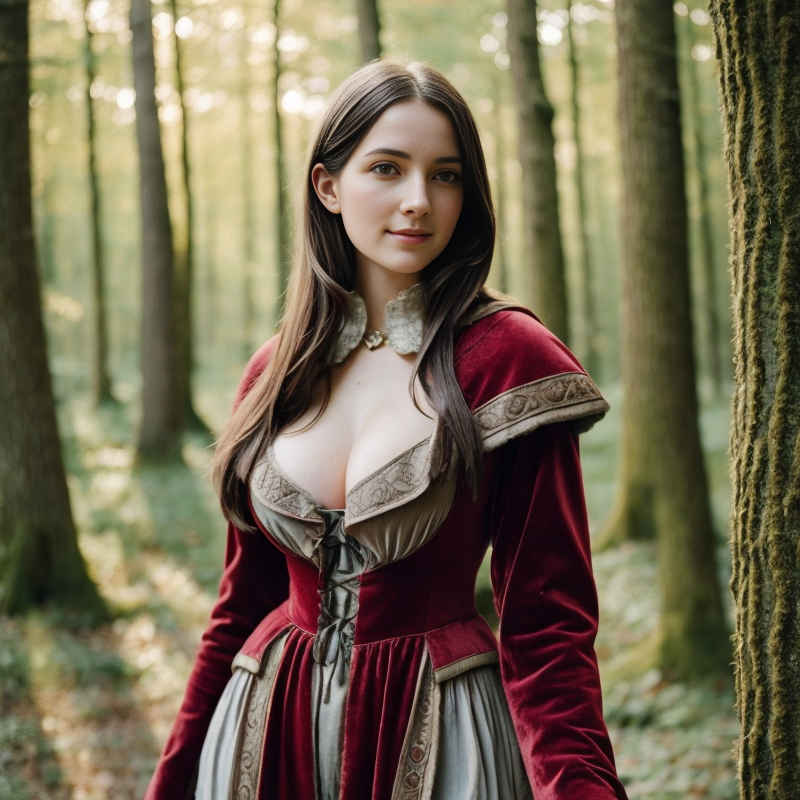 HaremFantasy's tweet photo. She attends to the royal family, and is certain to have heard some important secrets. How will you get her to reveal them to you?

#aiwaifu #dndart #cosplayergirl https://t.co/ADIROUD8zo