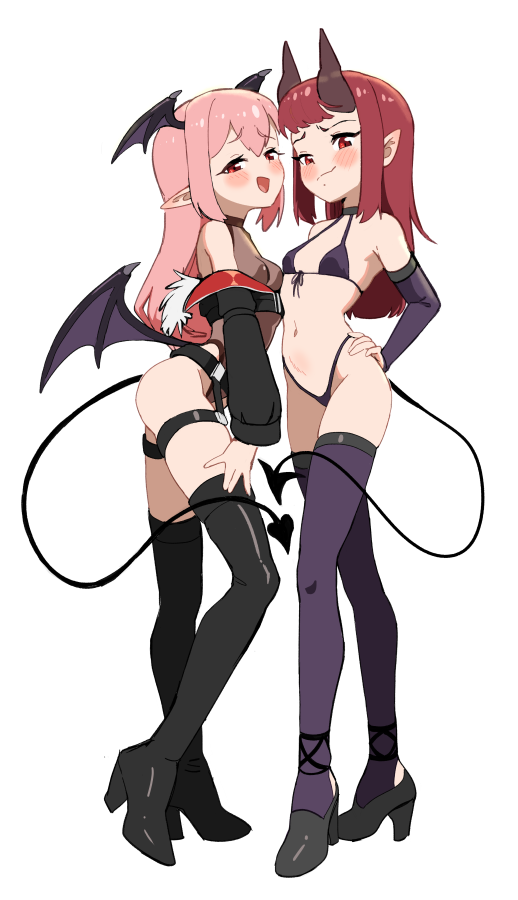 「Vinea and  's Lin doing a cheeky costume」|formerlyのイラスト