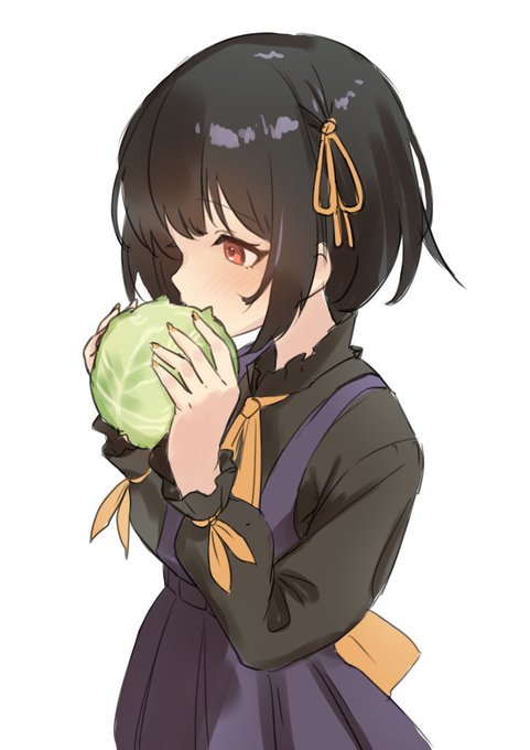 「black hair melon bread」 illustration images(Latest)