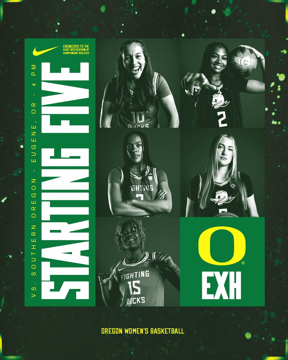 OregonWBB's tweet photo. Our first five.

#GoDucks https://t.co/gVCuOvzYhk