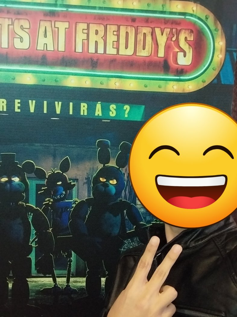 WilmerRimachi's tweet photo. Listo para #FNAF #FNAFMOVIE #FiveNight https://t.co/xuGtjj89l2
