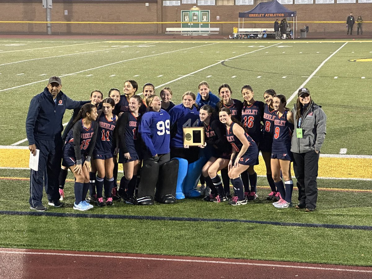 Congratulations on an absolutely amazing season <a href="/GreeleyFH/">Horace Greeley Field Hockey</a> !