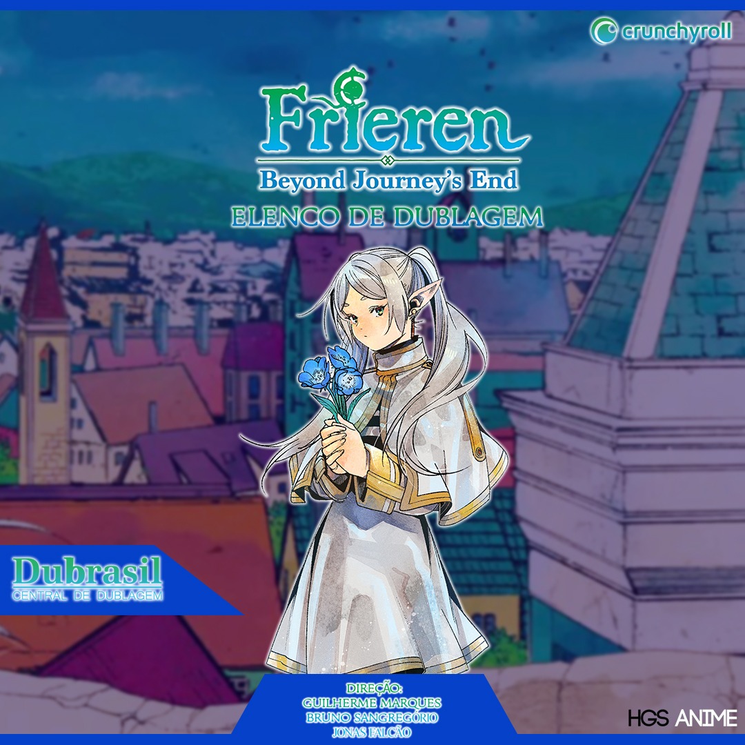 Crunchyroll.pt - A dublagem brasileira de Frieren e a