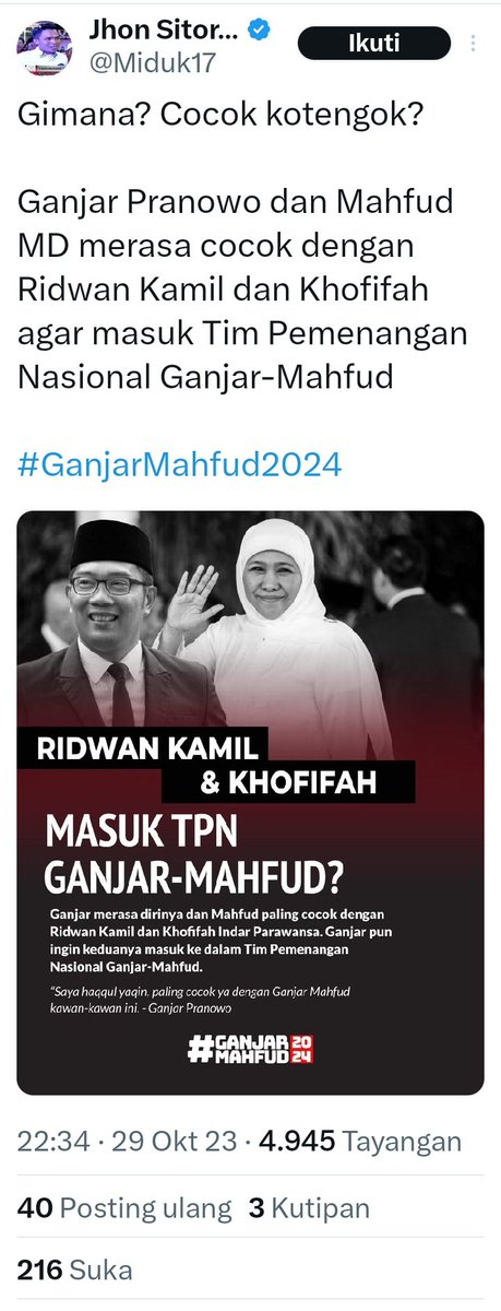 mbah Arip, cah Caruban Madiun!!! 🇮🇩 tweet media