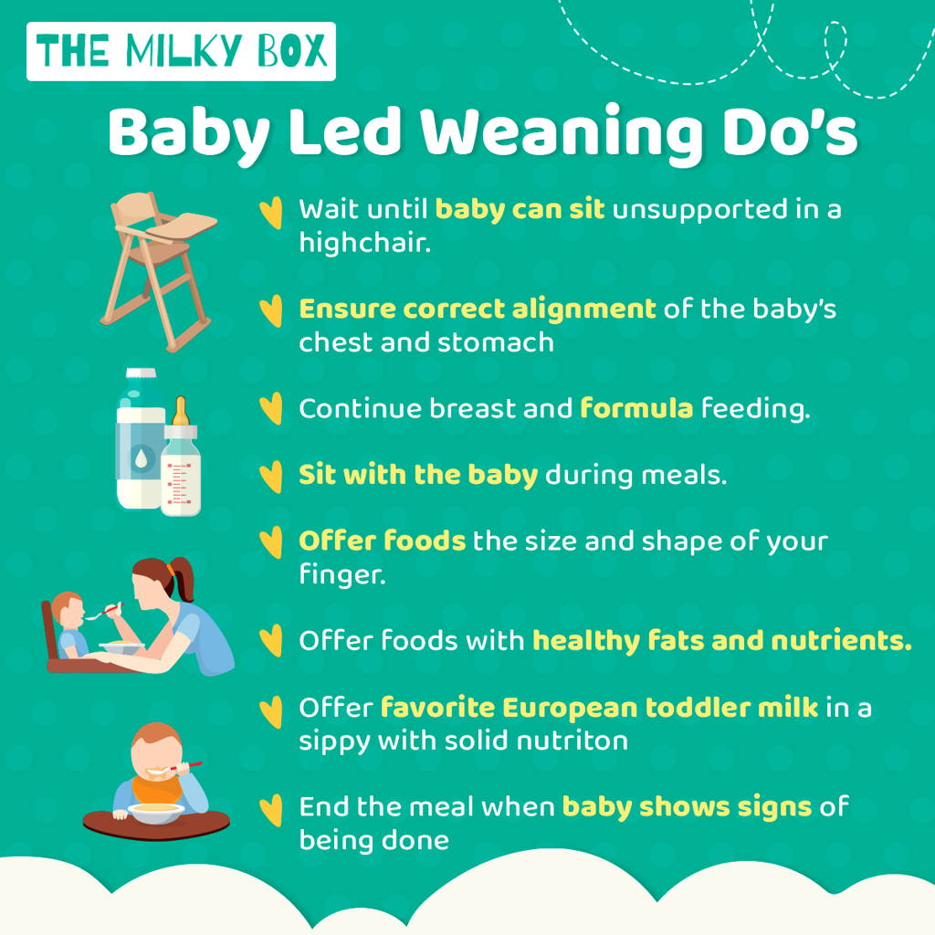 👶🍽️#Baby_Led_Weaning Do's: 🍴Make Mealtime Magic with These Tips! ✨👶 Explore the essentials of this exciting🎊 journey for your little👶one. 🌀Know more📲t.ly/xWLT6

#BabyLedWeaning #ParentingTips #HealthyStart #HealthAwareness #fypシ #healthy #HealthyStart