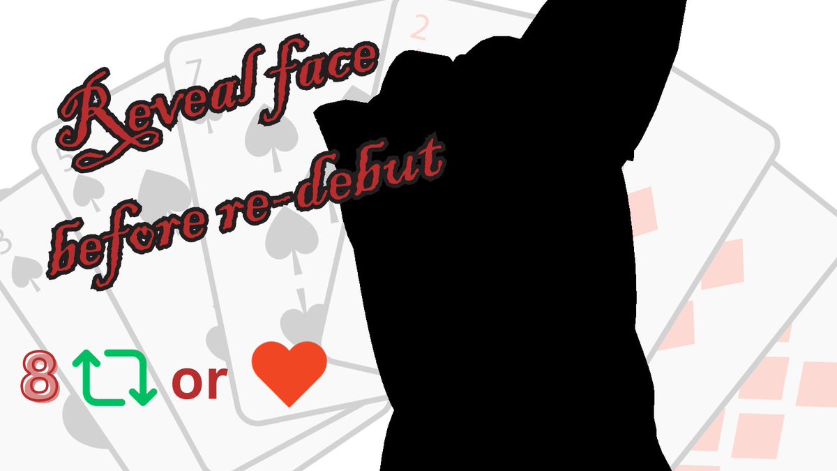 chisuke_quinnie's tweet photo. reveal my face before re-debut (Oct 31st)!!! just like or retweet this. once 8 likes/retweets (added together) are reached, i shall reveal my beauty. ❤️
#VtuberDebut #VTubersAreStillWatching #VtuberEN https://t.co/iipcwIXlwl