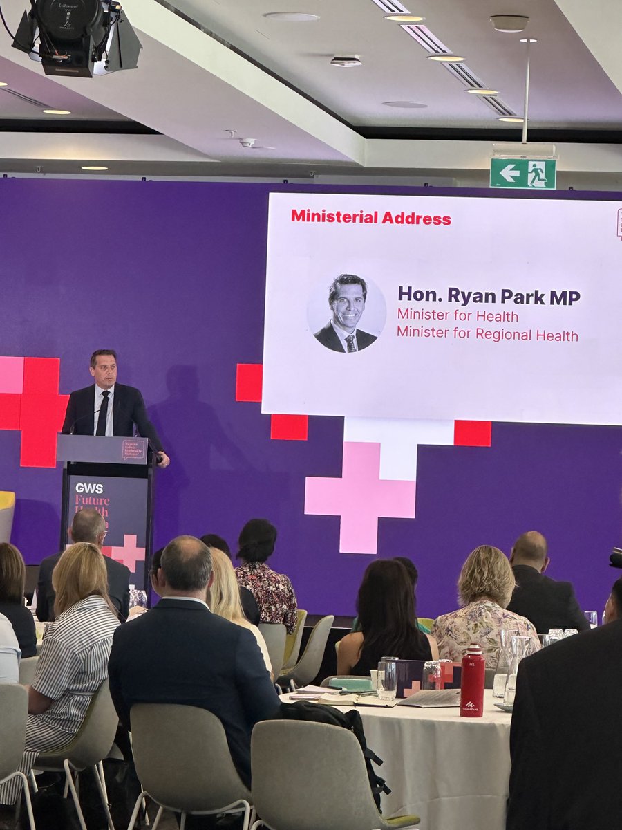 Listening to the NSW health minister ⁦<a href="/RyanPark_Keira/">Ryan Park MP</a>⁩ talk about efforts to invest in the west!